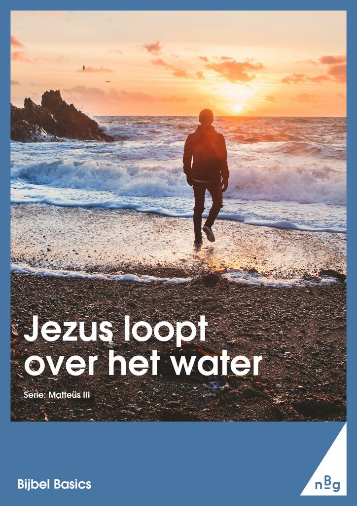 Jezus loopt over het water
