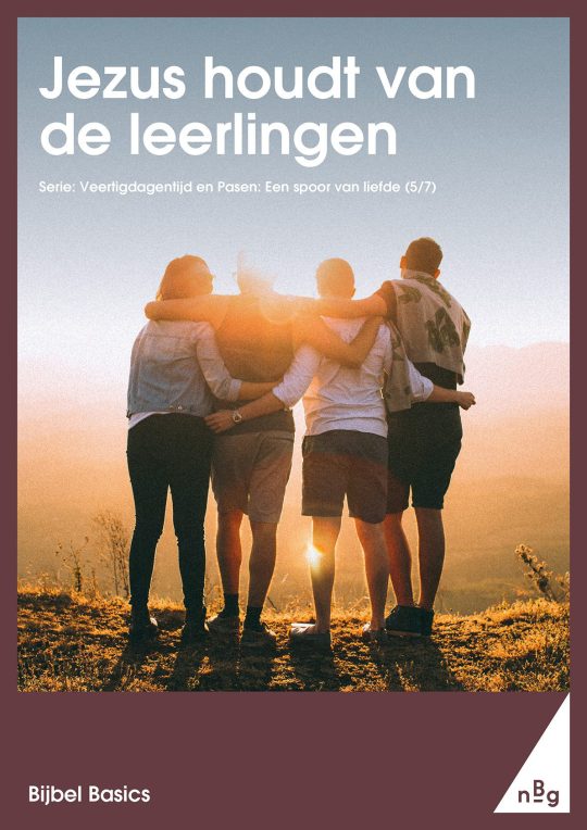 Jezus houdt van de leerlingen