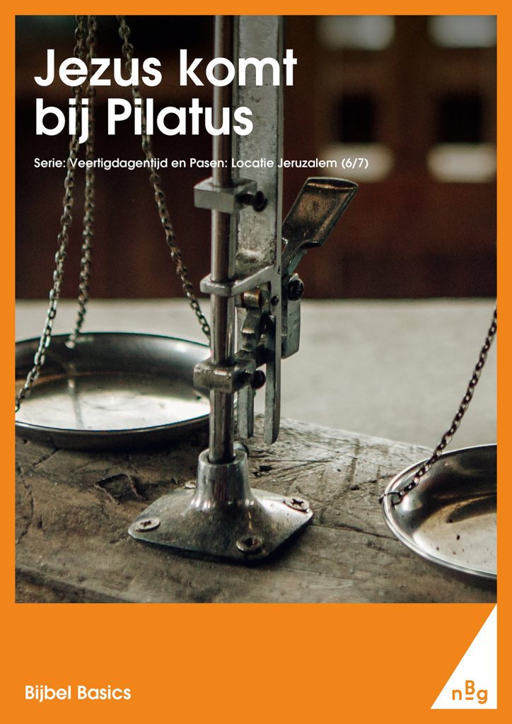 Jezus komt bij Pilatus