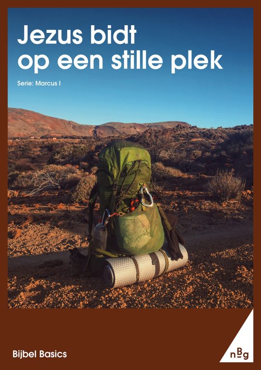 Jezus bidt op een stille plek